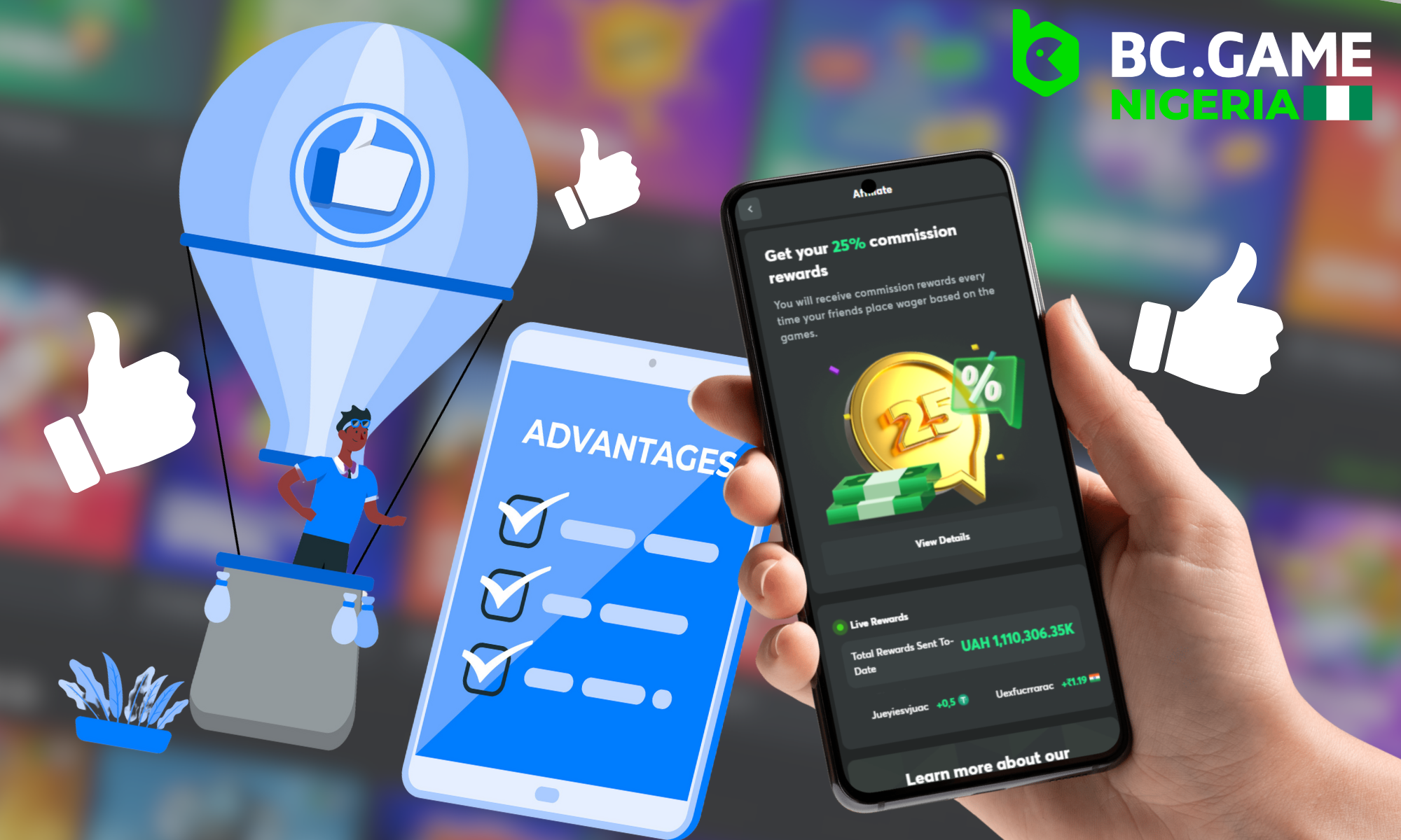 Overview of the advantages of the BC Game app over other casinos