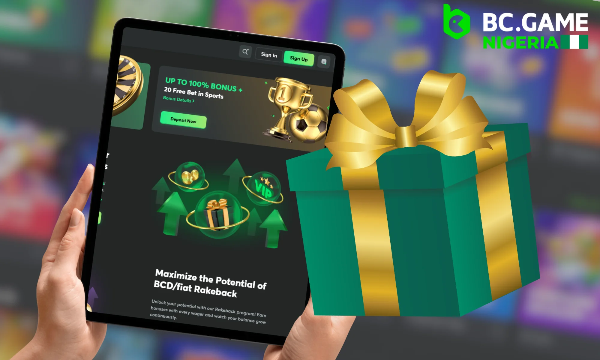 BC Game - Bonuses for Nigerians