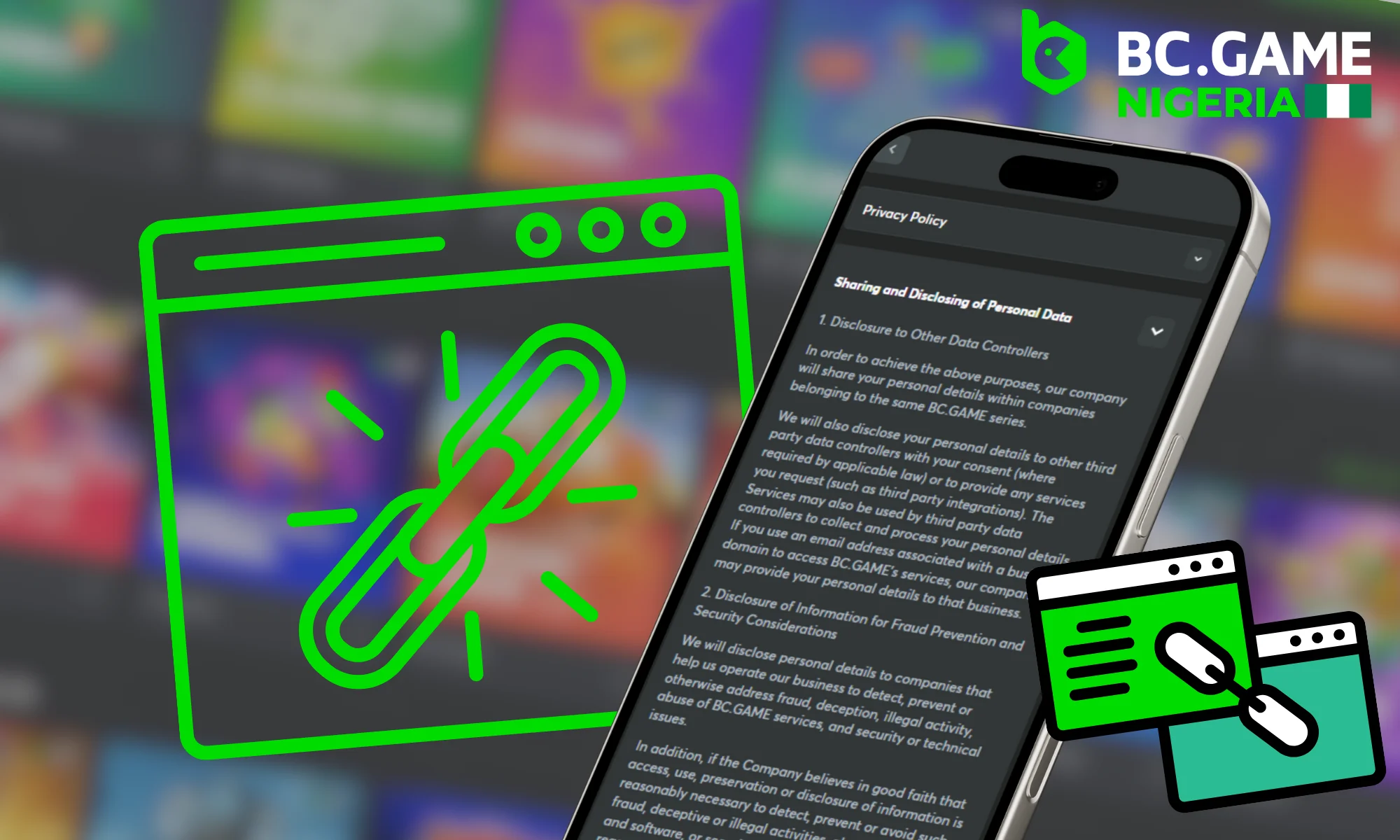 External resources for data usage - BC Game in Nigeria