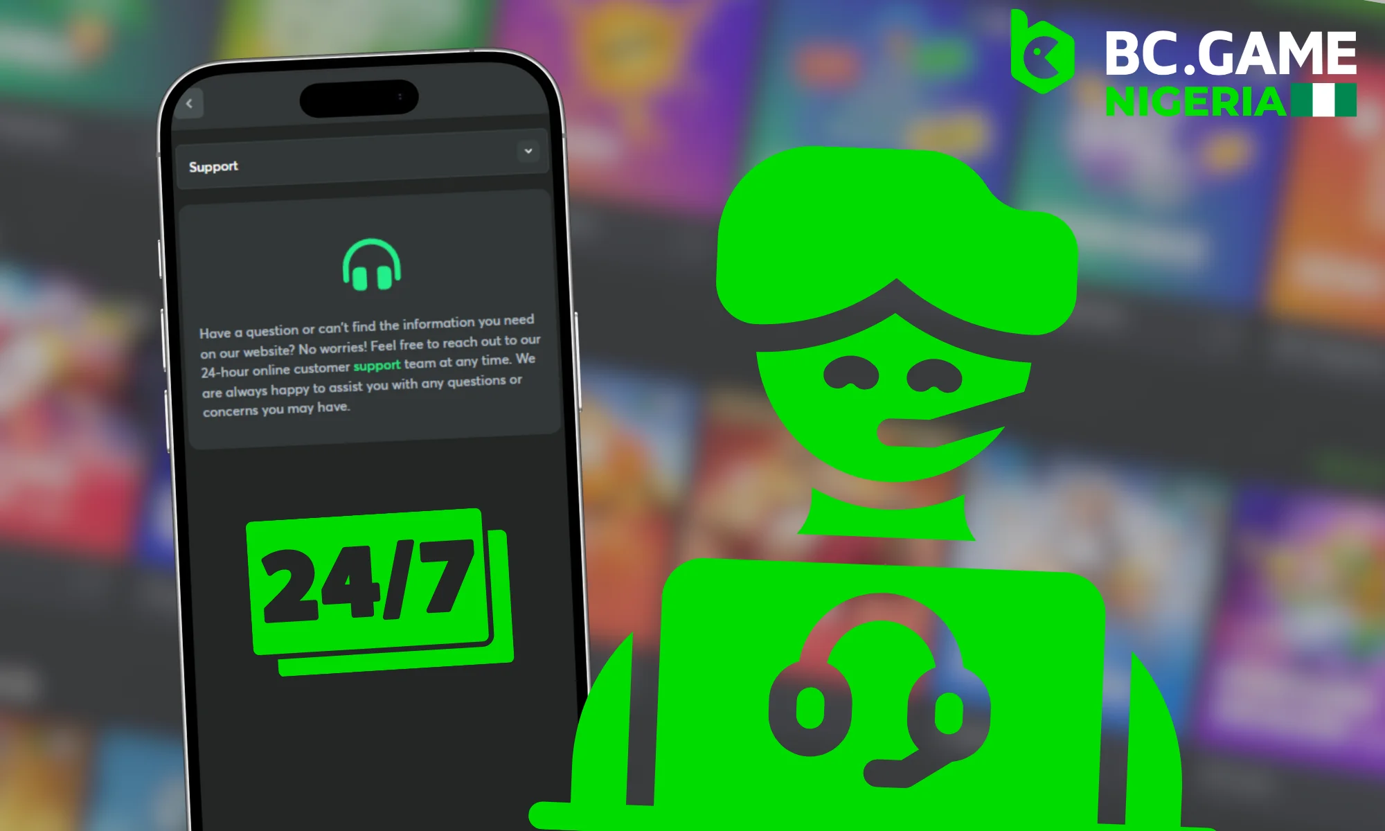 Notes about privacy policy of BC Game Nigeria site